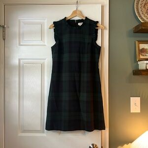NWT J. Crew Plaid Dress